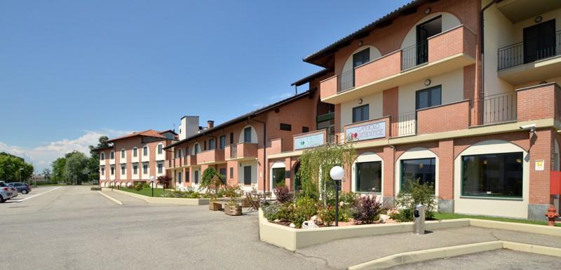 Green Class Hotel Candiolo Exterior foto